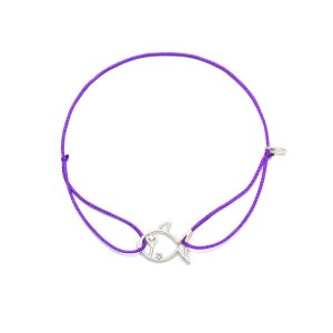 Brazalete Piscis con piedra