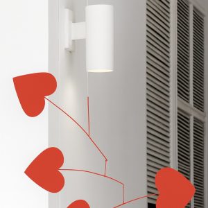 Móvil Latidos - rojo