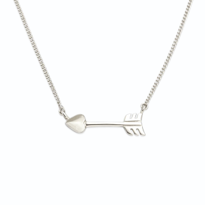 Collar Cupido corazón - mediano