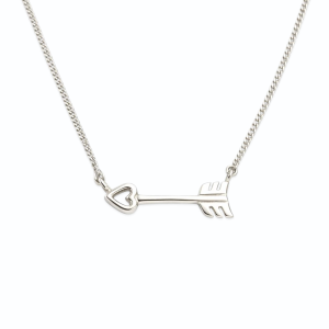 Collar Cupido corazón irdia - mediano