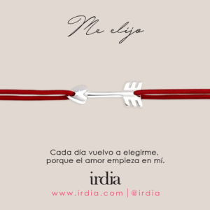 Brazalete Me elijo - cupido corazón pequeño