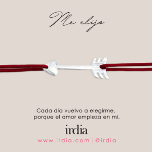 Brazalete Me elijo - cupido corazón mediano