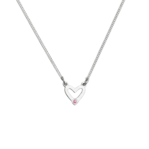 Collar Hija - Amor Etéreo con piedra
