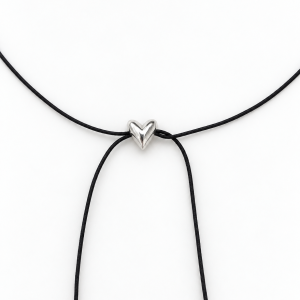 Choker hilo Latidos corazón 1cm
